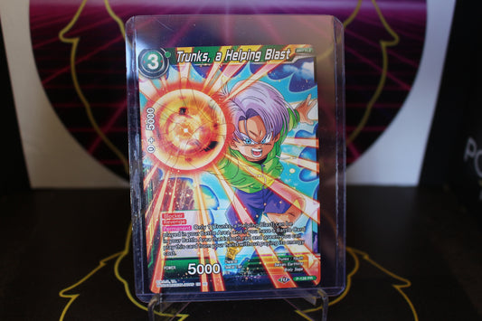 TCG - Trunks , a helping Blast