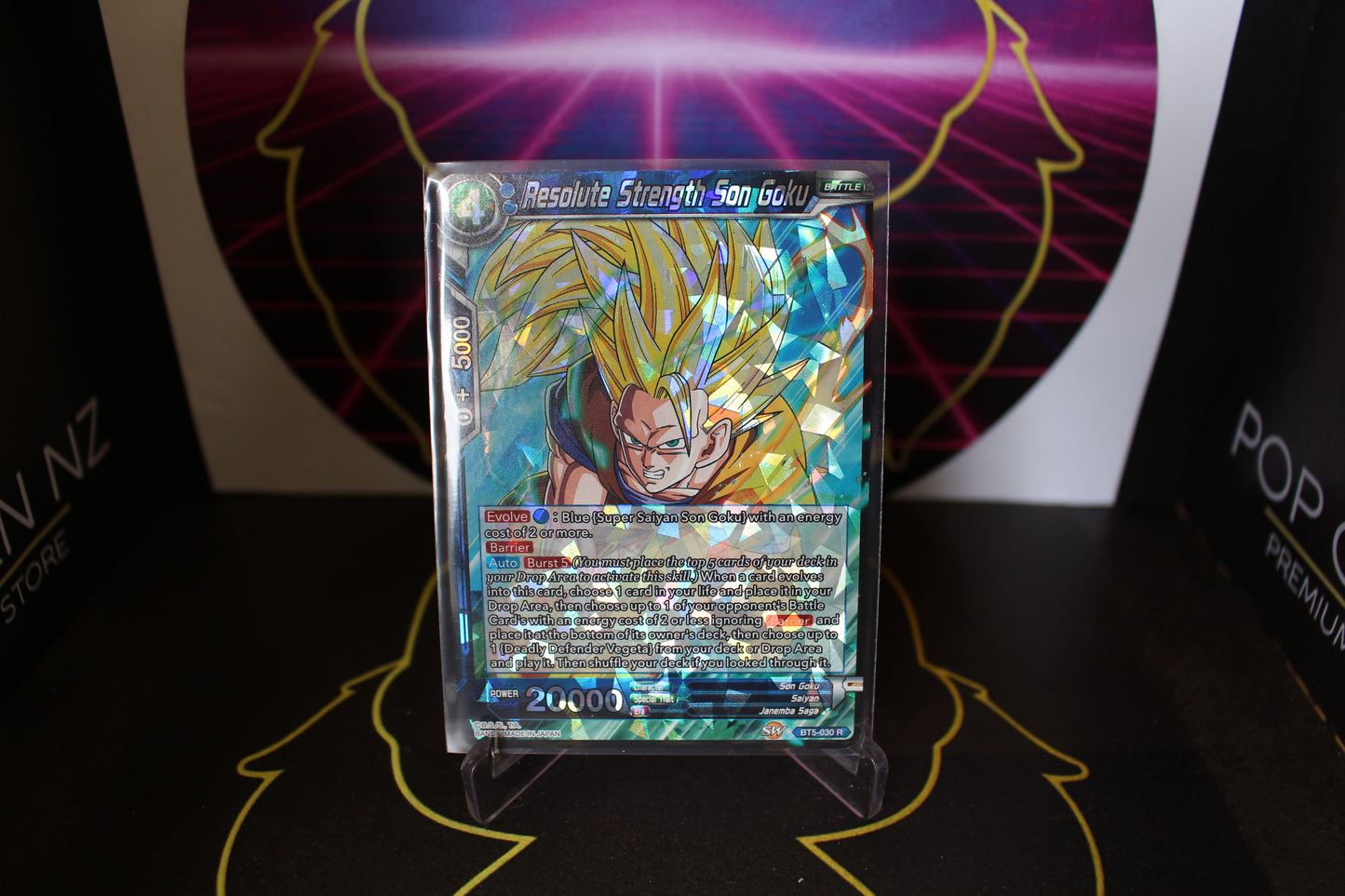 TCG - Resolue Strength Son Goku