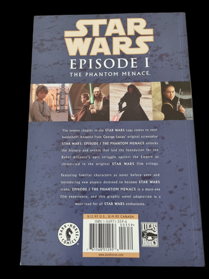 Comic Book - Star Wars Episode I The Phantom Menace TPB