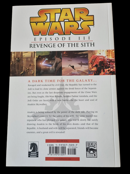 Comic Book - Star Wars Episode III Revenge of the Sith TPB