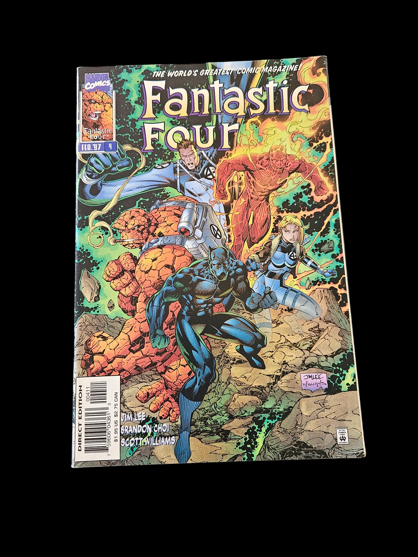 Comic Book - Fantastic Four #4A + The Legend