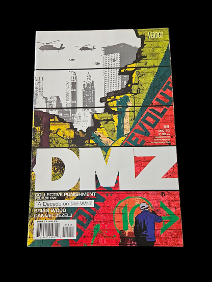 Comic Book - DMZ #56 ,#58 & #65