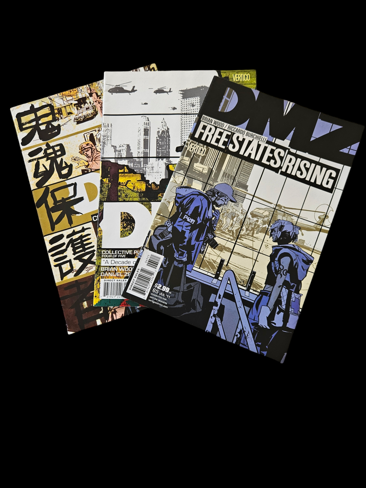 Comic Book - DMZ #56 ,#58 & #65