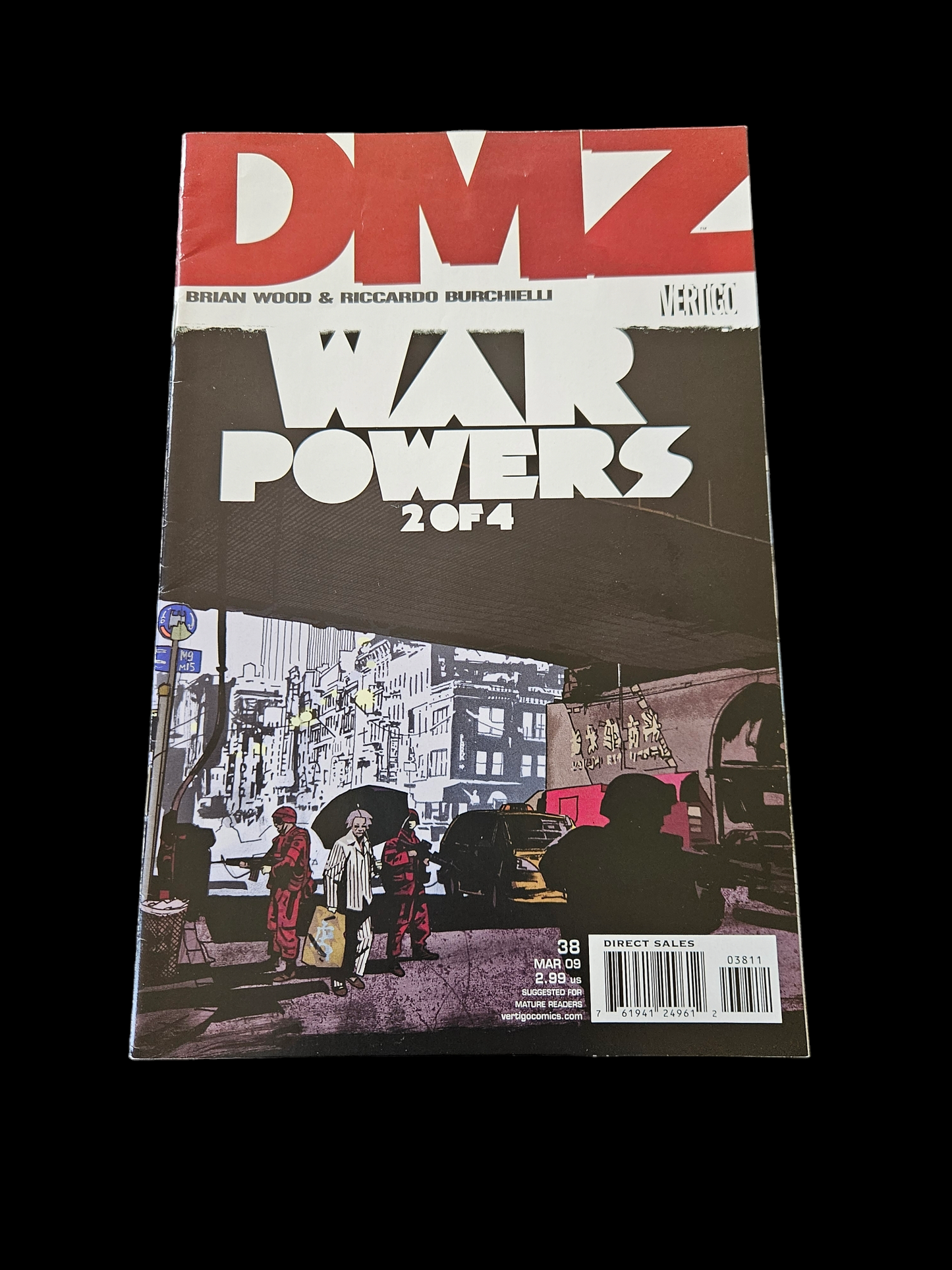 Comic Book - DMZ #37 - #39