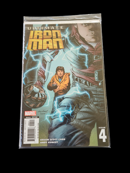 Comic Book -  Ultimate Iron Man #1B - 5  (Set)