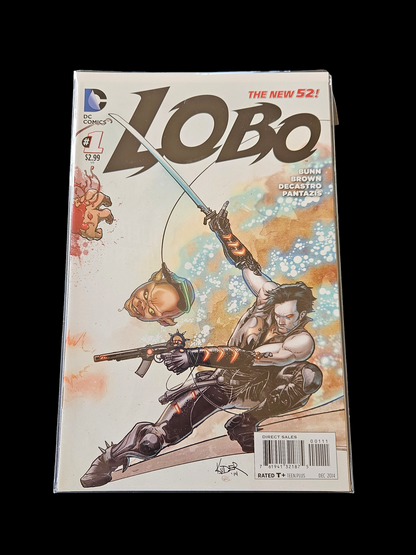 Comic Book - Lobo #1,2,4,5 8,9 & 12