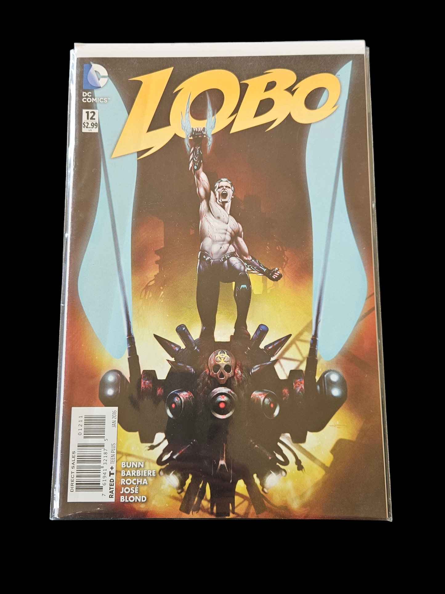 Comic Book - Lobo #1,2,4,5 8,9 & 12