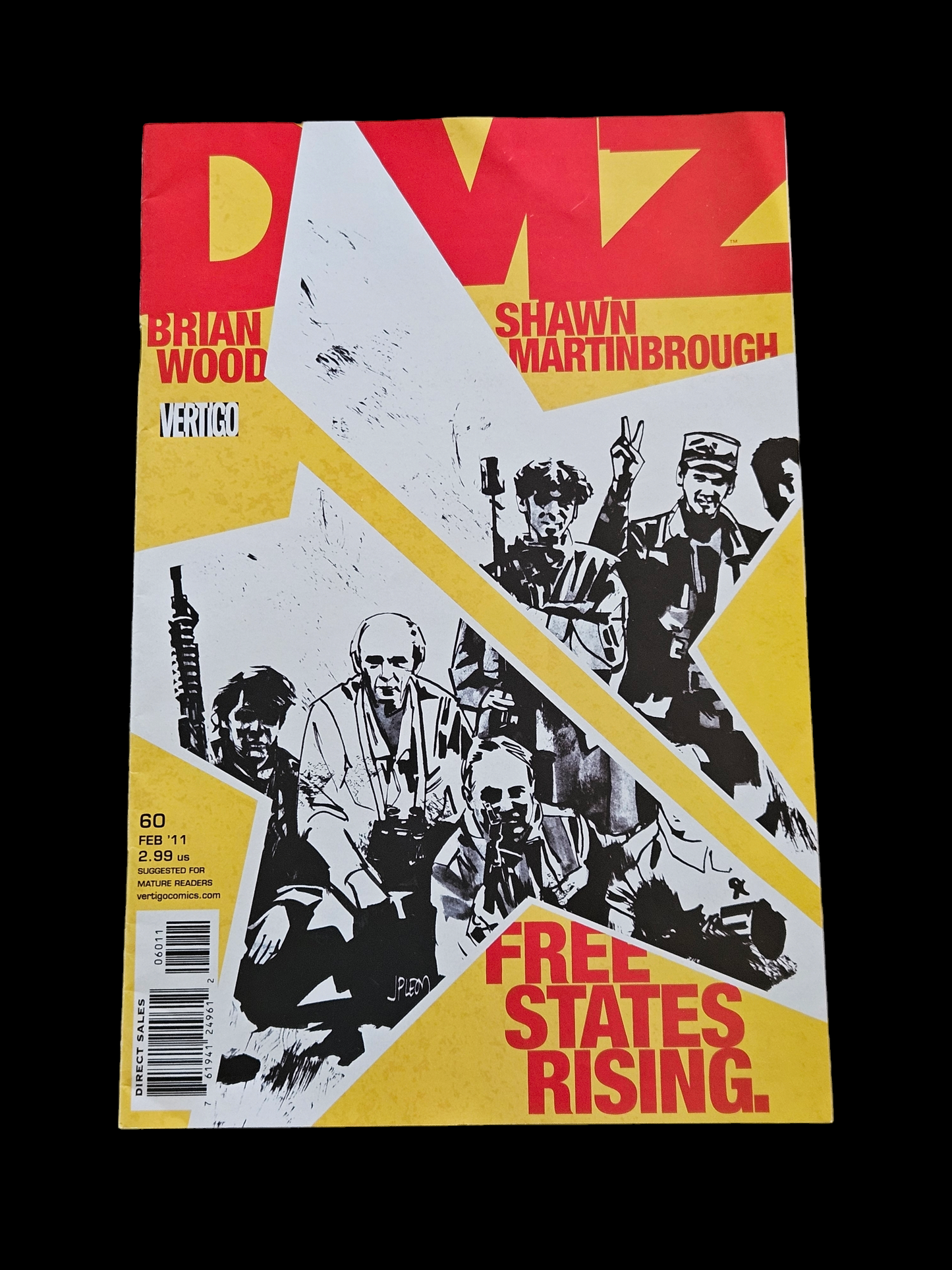 Comic Book - DMZ #59 - #61