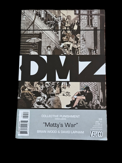 Comic Book - DMZ #59 - #61