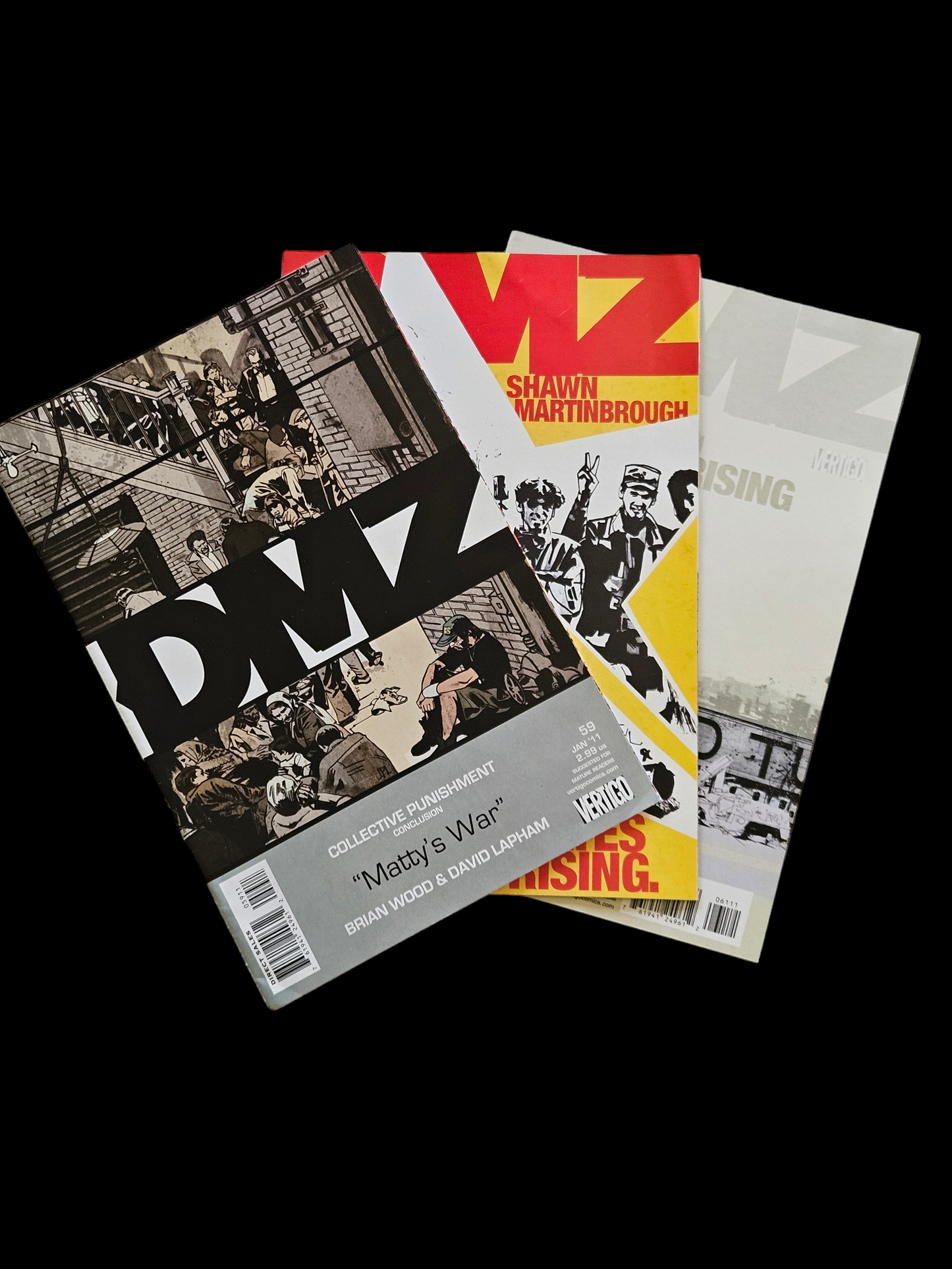 Comic Book - DMZ #59 - #61