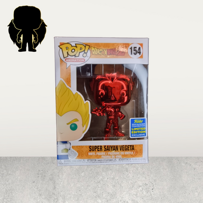 DragonBall-Z - Super Saiyan Vegeta 154 (Red Chrome)