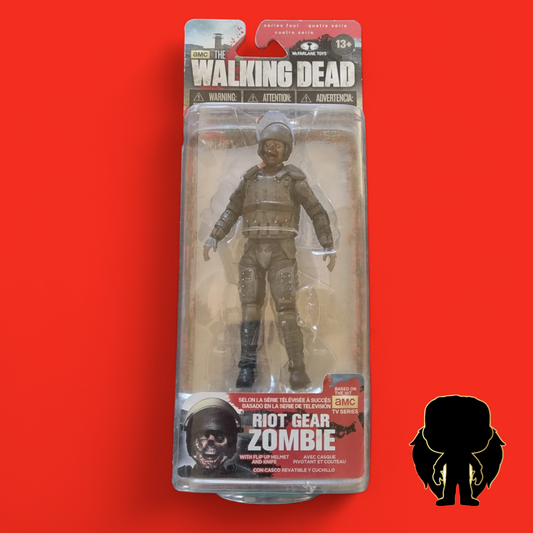 The Walking Dead - Riot Gear Zombie (Series 4 )