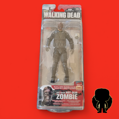 The Walking Dead - Gas Mask Riot Gear Zombie (Series 4 )