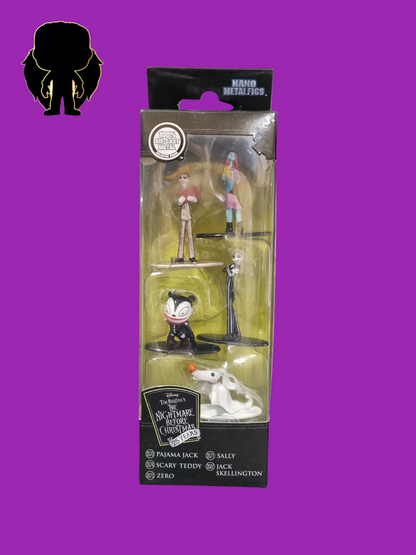 The Nightmare Before Christmas Nano MetalFigs (5 Pack)