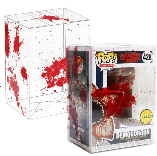 4" Pop Vinyl Protector (3.75") - 0.40mm (Blood with Bullet Holes)