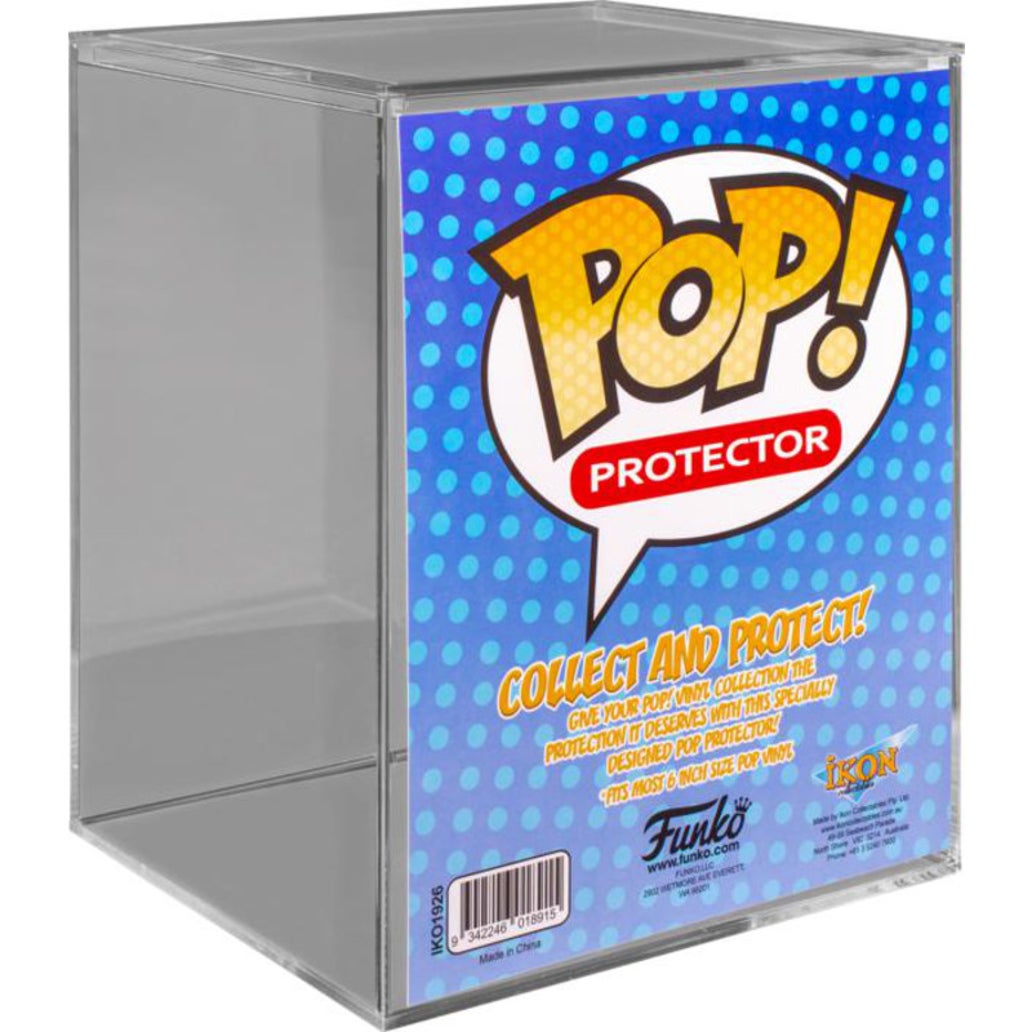 6" Premium 2mm Acrylic Pop Protector (Hard Stack)